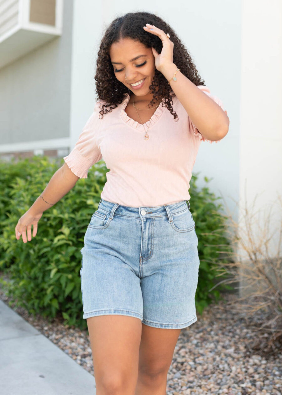 Nicolie Blush Pink Top