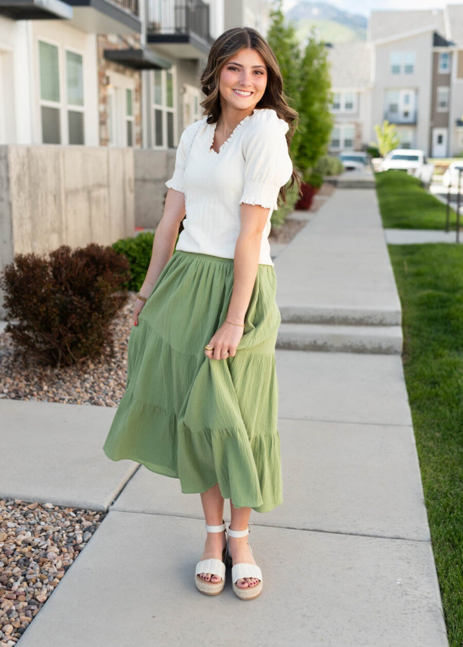 Nicolie Ivory Top