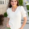 Nicolie Ivory Top