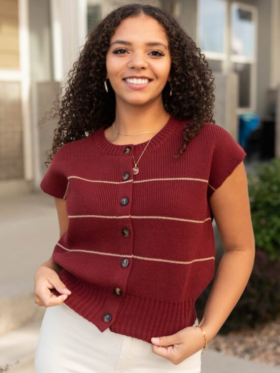 NinaBurgundyStripeSweater_DSC4664.jpg Nina Burgundy Stripe Sweater