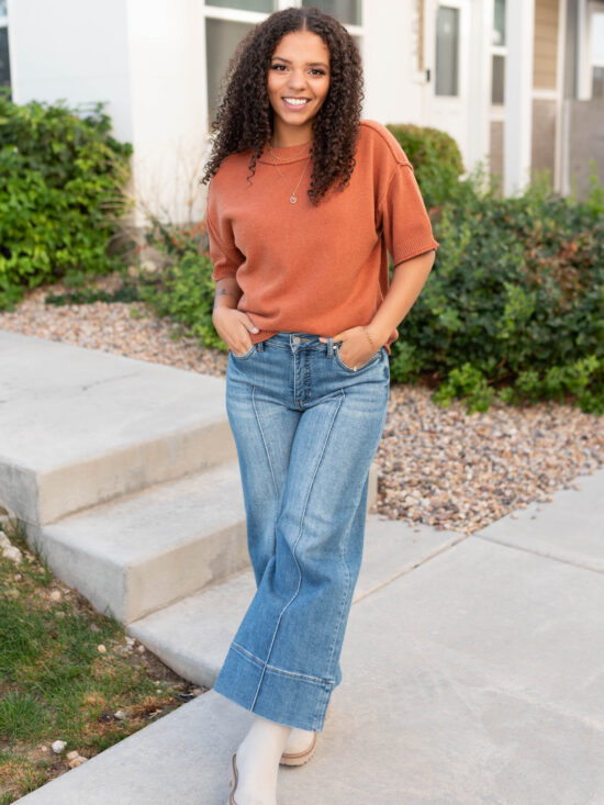 NorahCinnamonShortSleeveSweater_DSC8762.jpg Norah Cinnamon Short Sleeve Sweater