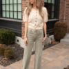 Norah Olive Wide Leg Pants