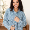 Nova Floral Denim Jacket