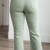 Odette Dusty Mint High Rise Pants