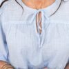 Pemberly Light Blue Striped Top