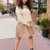 Penelope Brown Gingham Dress