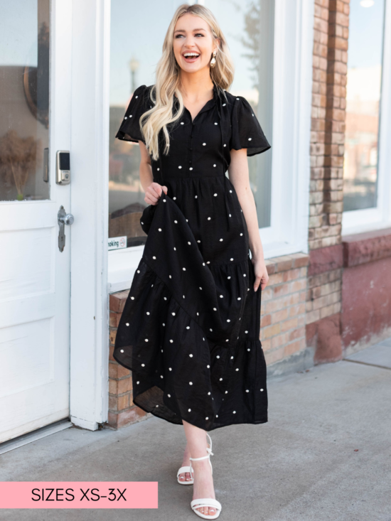 Penny Black Polka Dot Dress