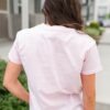 Peony Pink Basic Tee
