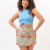 Breezy Floral Ultra High-Waist Skirt w/ Bottoms