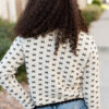 Peyton Black Pattern Cardigan