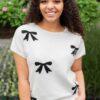 Presley Black Bow Sweater