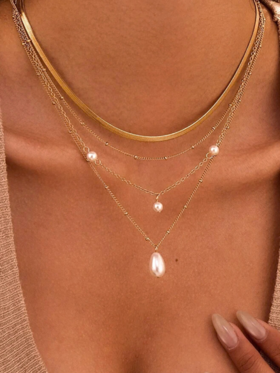 Raelynn 18K Layered Gold Necklace