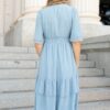 Rea Light Blue Dress
