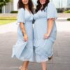Rea Light Blue Dress