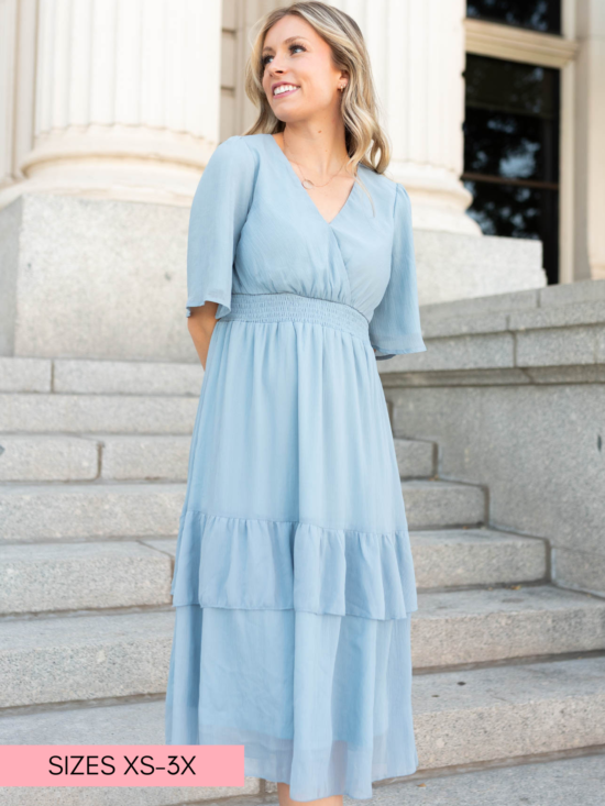 Rea Light Blue Dress