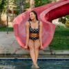 Retro Dot Mid-Waist Bottom