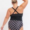 Retro Dot Mid-Waist Bottom