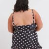 Retro Dot Ruffle Skirt w/ Bottoms