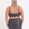 Retro Dot Ruffle Skirt w/ Bottoms