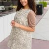 Riley Leopard Print Dress