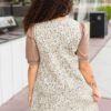 Riley Leopard Print Dress