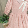 Robin Blush Floral Textured Dress