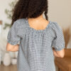 Rosalia Gingham Babydoll Top