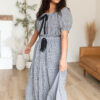 Rosalia Black Gingham Skirt