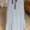 Rosalia Black Gingham Skirt
