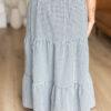 Rosalia Black Gingham Skirt