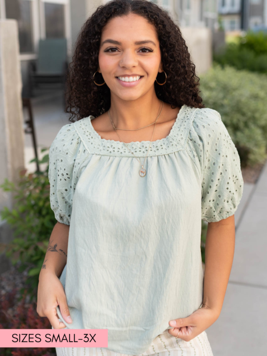 Rosalie Sage Top