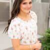 Rosie Ivory Floral Top
