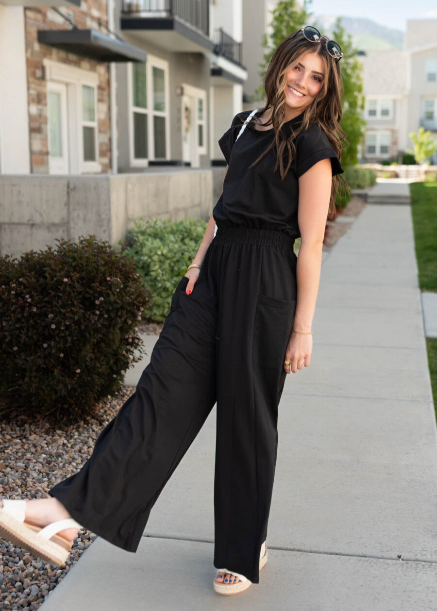 Ryah Black Jumpsuit