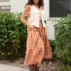 Sahana Beige Knit Sweater Vest