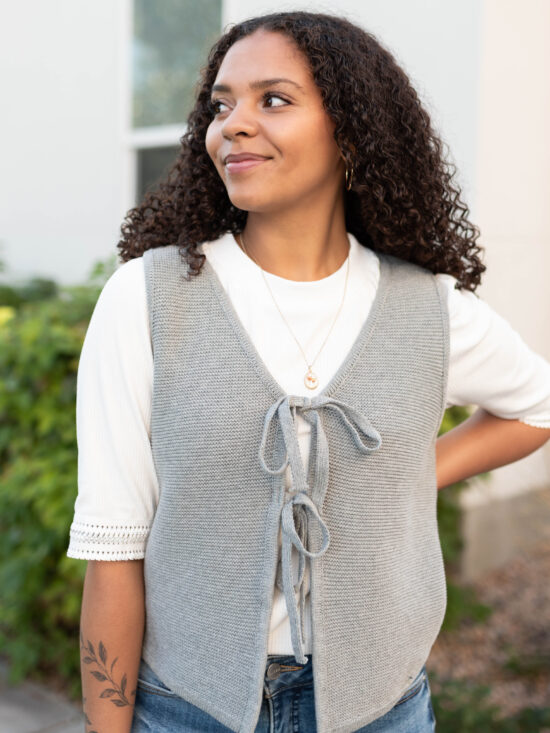 SahanaGreyKnitSweaterVest_DSC2995.jpg Sahana Grey Knit Sweater Vest