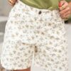 Sealy Flower Print Bermuda Shorts