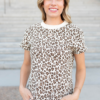 Selena Leopard Print Top