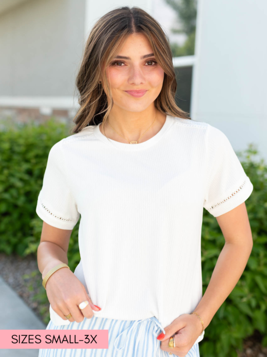 Shara Ivory Top
