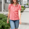 Sherry Denim High Waist Bermuda Shorts