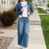 Sicily Dusty Navy Cardigan