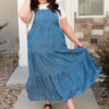 Sierra Chambray Overall Dress