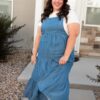 Sierra Chambray Overall Dress