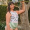 Somerset Floral High-Neck One-Piece