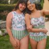 Somerset Floral High-Neck One-Piece