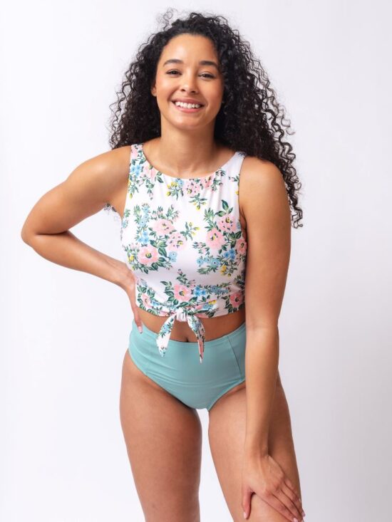 Somerset Knotted Crop Top