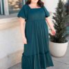 Sophia Forest Green Dress