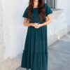 Sophia Forest Green Dress