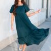 Sophia Forest Green Dress