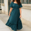 Sophia Forest Green Dress