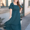 Sophia Forest Green Dress